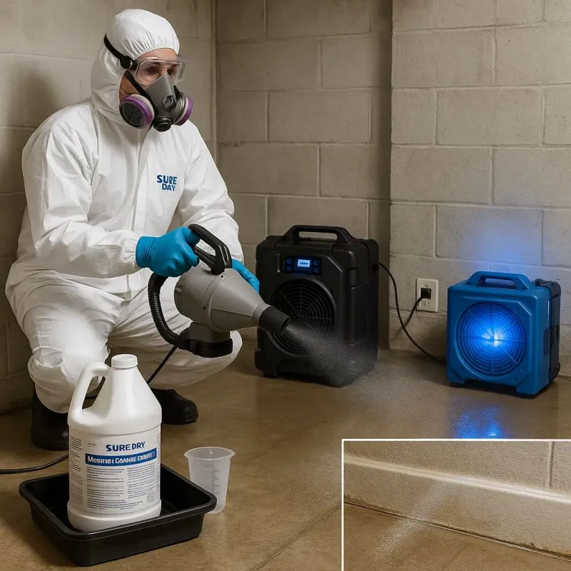Sanitization and Odor Removal process in Casas Adobes, AZ