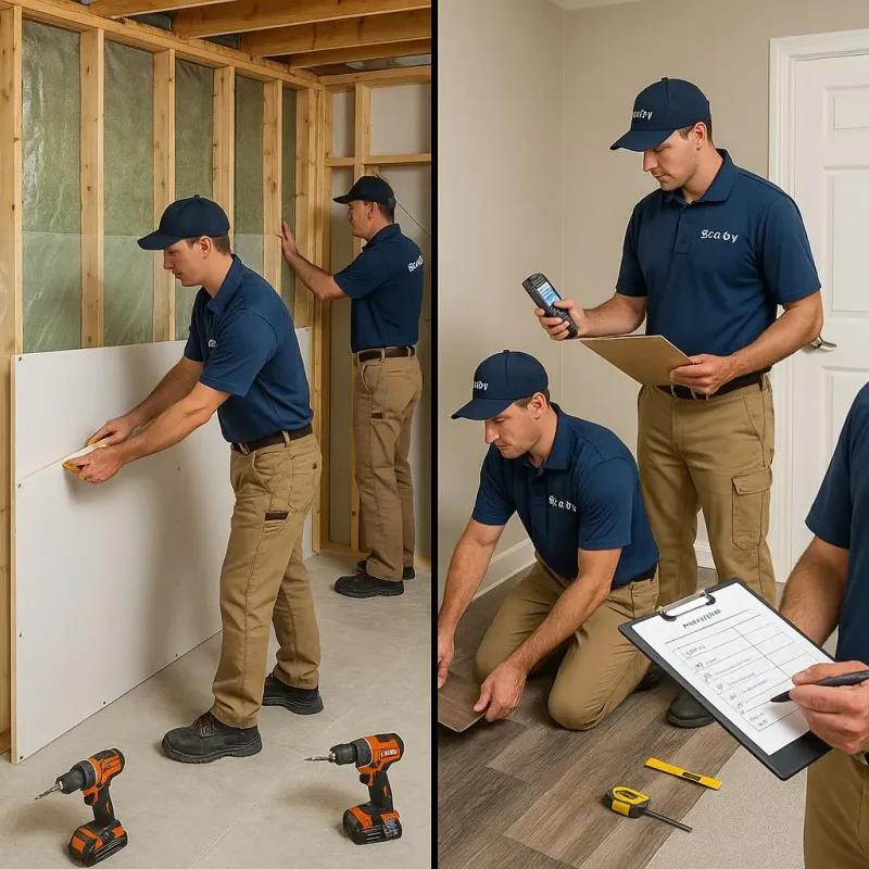 Repairs and Reconstruction process in Casas Adobes, AZ