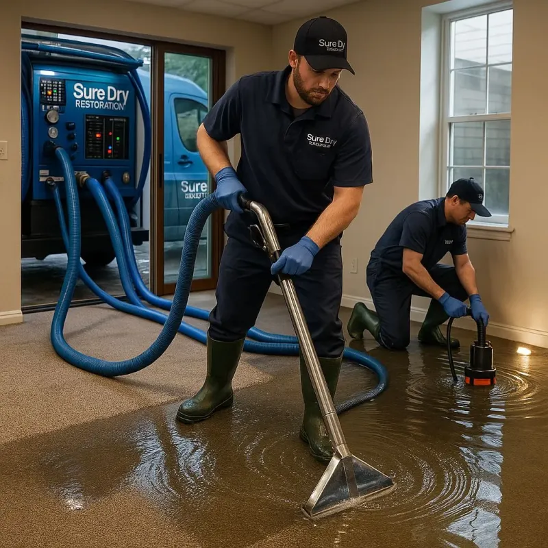 Water Extraction and Removal process in Casas Adobes, AZ